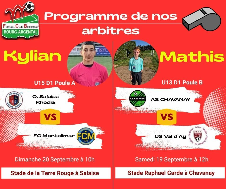 Nos Arbitres