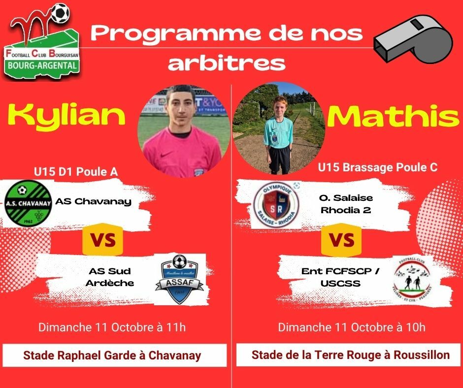Nos Arbitres