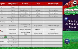 🗓️Planning du Week-end⚽🔴⚪