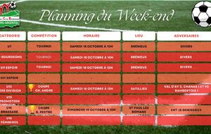 🗓️Planning du Week-end⚽🔴⚪