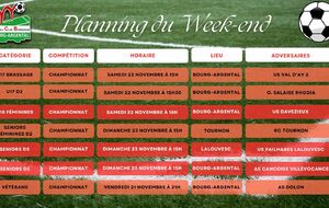 🗓️Planning du Week-end⚽🔴⚪ (Suite)