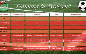 🗓️Planning du Week-end⚽🔴⚪