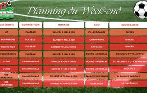 🗓️Planning du Week-end⚽🔴⚪