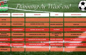 🗓️Planning du Week-end⚽🔴⚪