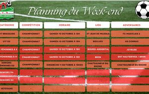 🗓️Planning du Week-end⚽🔴⚪ (Suite)