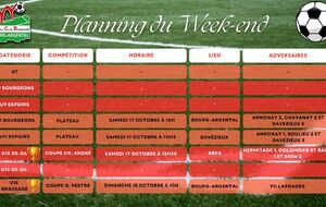 🗓️Planning du Week-end⚽🔴⚪