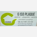 G ISO PLAQUE