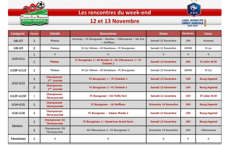 📅planning du week-end 📅