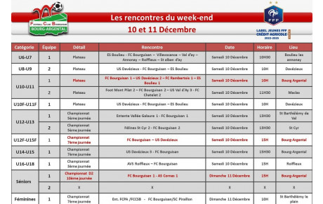 📅planning du week-end 📅