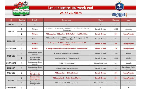 📅planning du week-end 📅