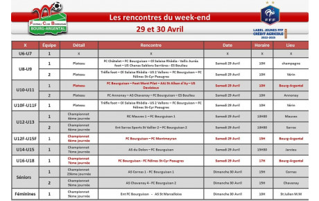 📅planning du week-end 📅