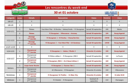 📅planning du week-end 📅