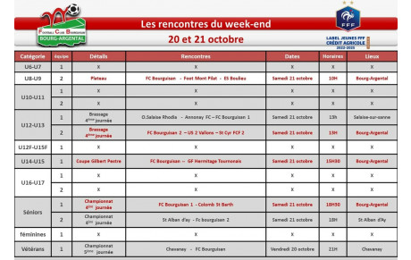 📅planning du week-end 📅