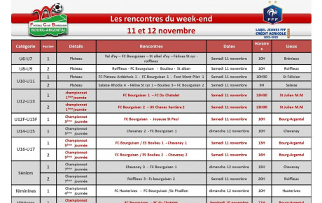 📅planning du week-end 📅