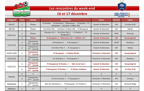 📅planning du week-end 📅