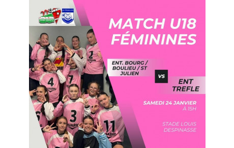 Match U18 Féminines