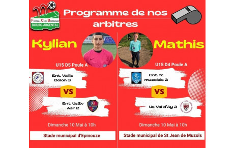 Nos Arbitres