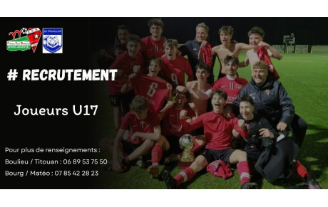 Recrutement U17