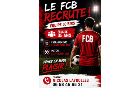 Recrutement équipe Loisirs
